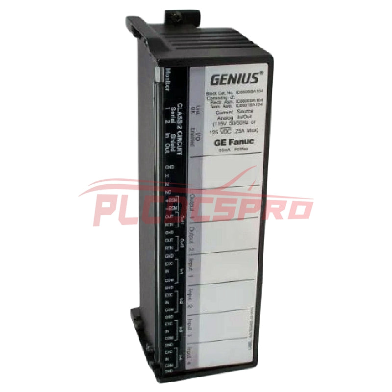 GE Genius Block Cat No: IC660BBA101 Ingresso RTD 115V 50/60Hz