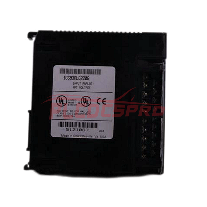 GE Fanuc sērija 90-30 IC693ALG220 analogā ieejas modulis 4 punktu spriegums