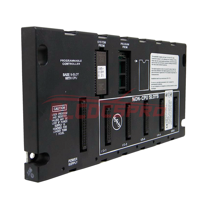 GE Fanuc 90-30 IC693CPU313 قاعدة وحدة المعالجة المركزية ذات 5 فتحات