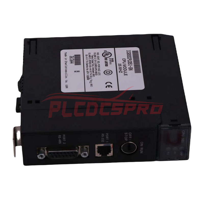 GE Fanuc IC693CPU351 CPU модул PLC 25mhz