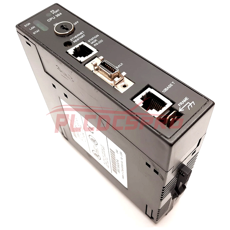 Jednostka CPU komunikacji Ethernet GE Fanuc 240K pamięci użytkownika IC693CPU364