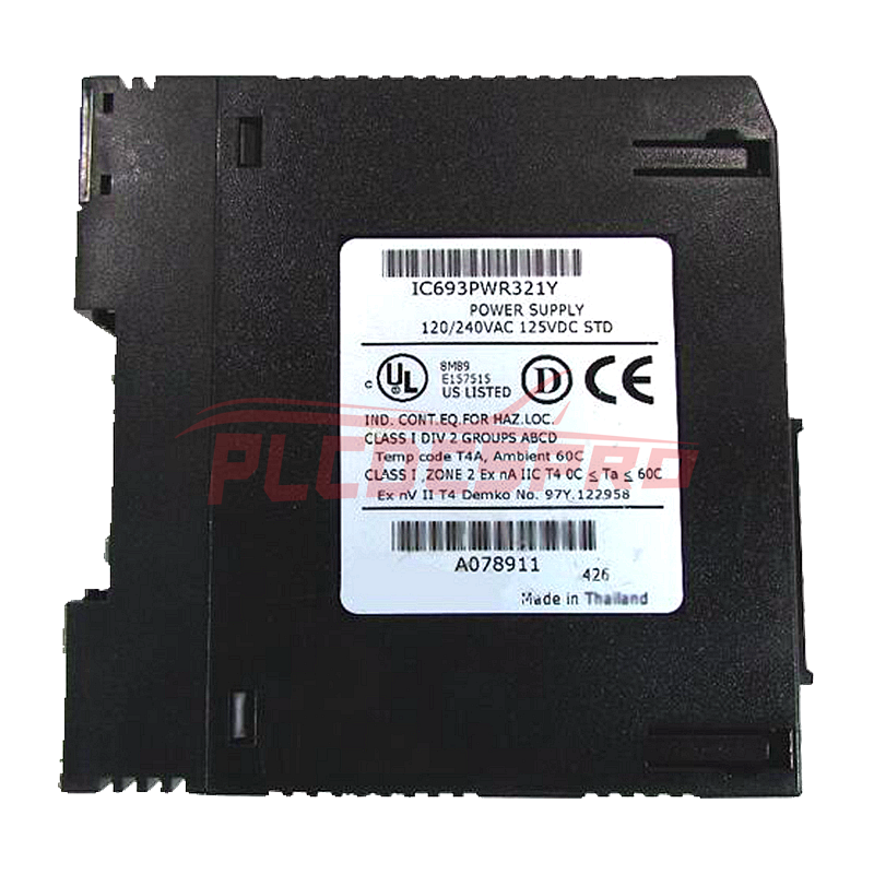 IC693PWR321Y | GE Fanuc | Источник питания 120/240 В перем. тока 125 В пост. тока