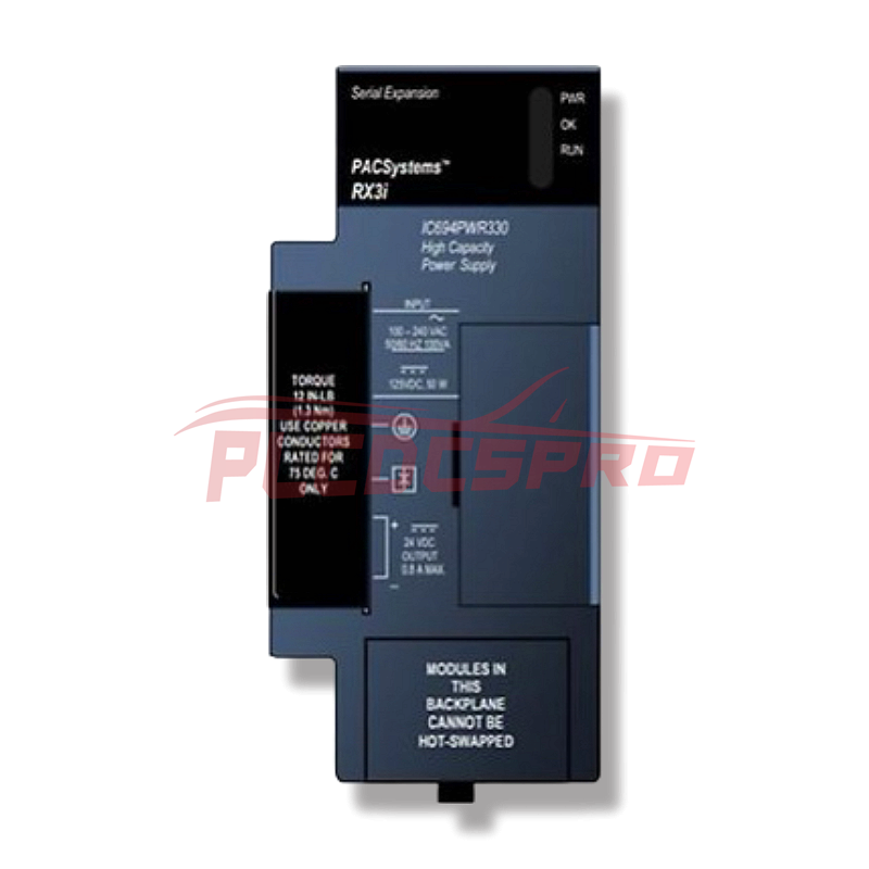 Mô-đun nguồn điện GE Fanuc IC694PWR330 (120/240 VAC) 30 Watts