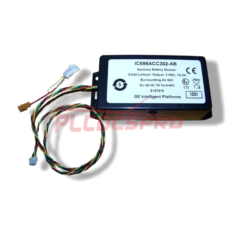 Módulo Auxiliar de Bateria Inteligente GE Fanuc IC695ACC302