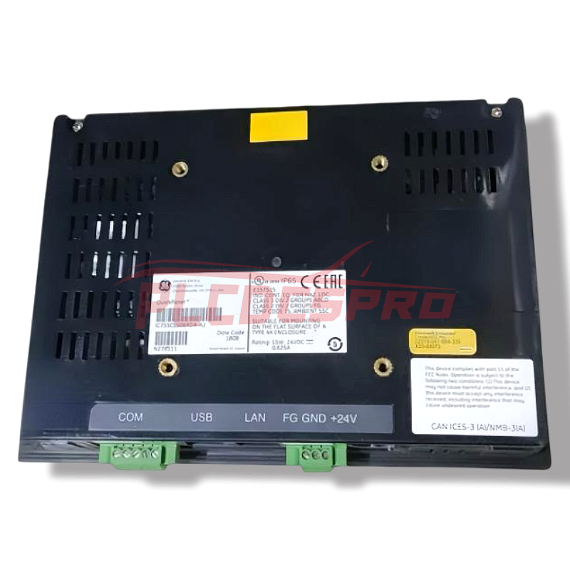 GE Fanuc IC755CSS06RDA QuickPanel+ 6" képernyős HMI