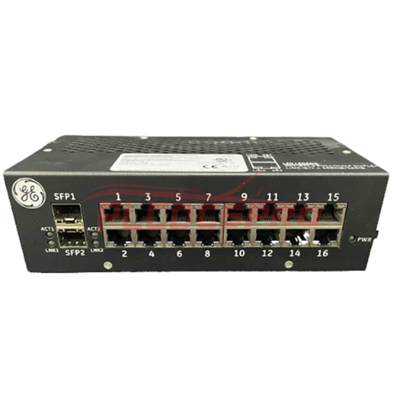 GE Mark VI IS420ESWBH2A Nenadzirani industrijski Ethernet prekidač