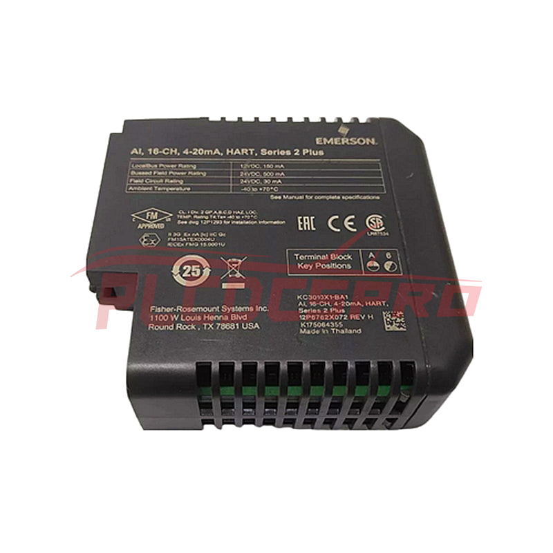 Emerson AI 16ch HART Plus KC3010X1-BK1