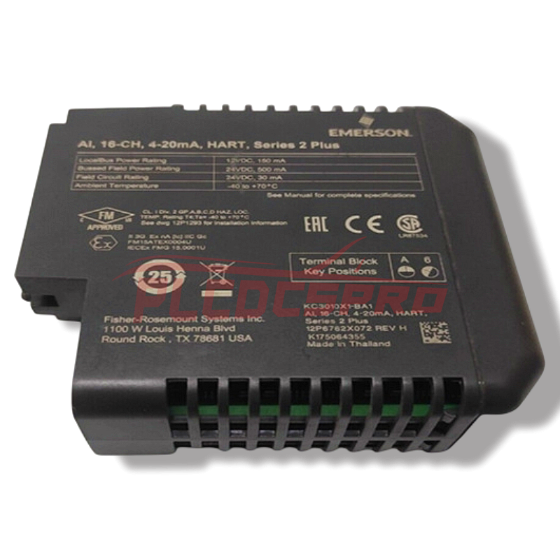 Emerson AI 16ch HART Plus KC3010X1-BK1