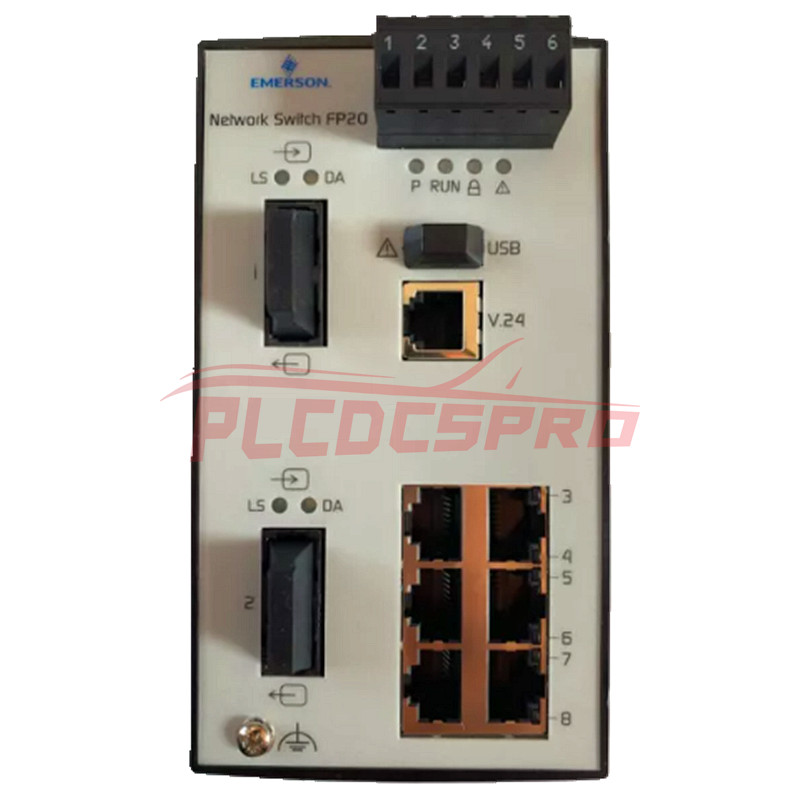 Mô-đun Công tắc Mạng Emerson DeltaV (KJ1611X1-BE1)