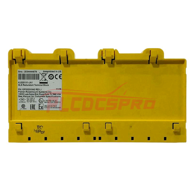 بلوك طرفي احتياطي أحمر إيمرسون دلتا V KJ2201X1-JA1 SLS