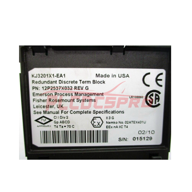 إيمرسون دلتا في KJ3201X1-EA1 كتلة طرفية منفصلة زائدة