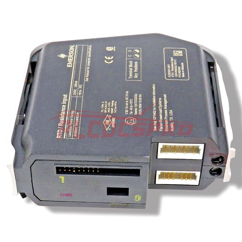 Emerson KJ3225X1-BK1 Thẻ Đầu Vào RTD / Điện Trở Dòng S-Series