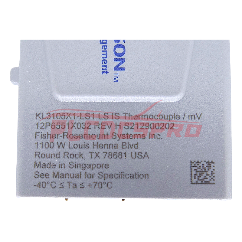Emerson KL3105X1-LS1 12P6551X032 Izolowana karta Charm