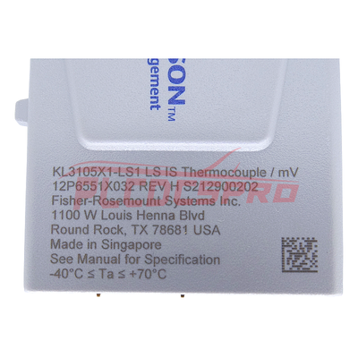 Emerson KL3105X1-LS1 12P6551X032 Isolated Charm Card