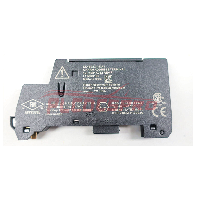 KL4501X1-BB1 | Emerson DeltaV CHARM Address Plug