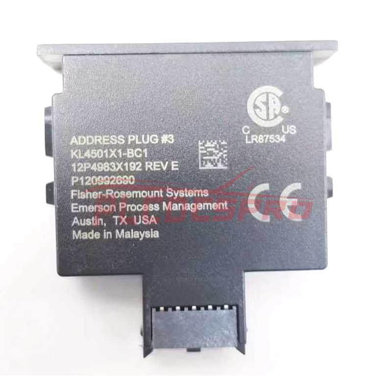 امرسون KL4501X1-BC1 پلاگ آدرس CHARM شماره ۳ 1E