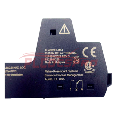 Emerson DeltaV KL4502X1-MA1 Relay Out Terminal Charm