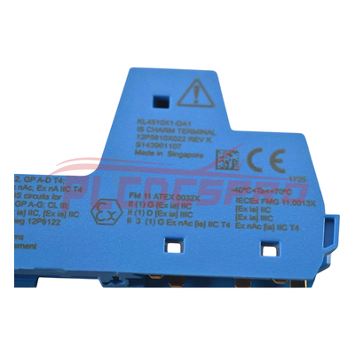 Emerson DeltaV I.S. CHARM Terminal Block PN: KL4510X1-DA1