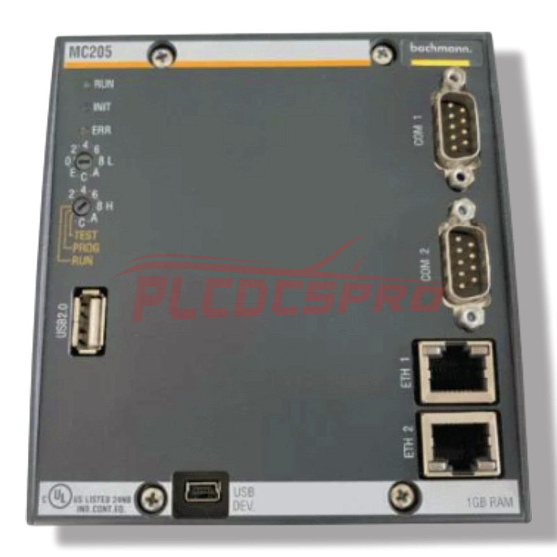 Mô-đun Định vị Bachmann MC205 cho Hệ thống Điều khiển M1
