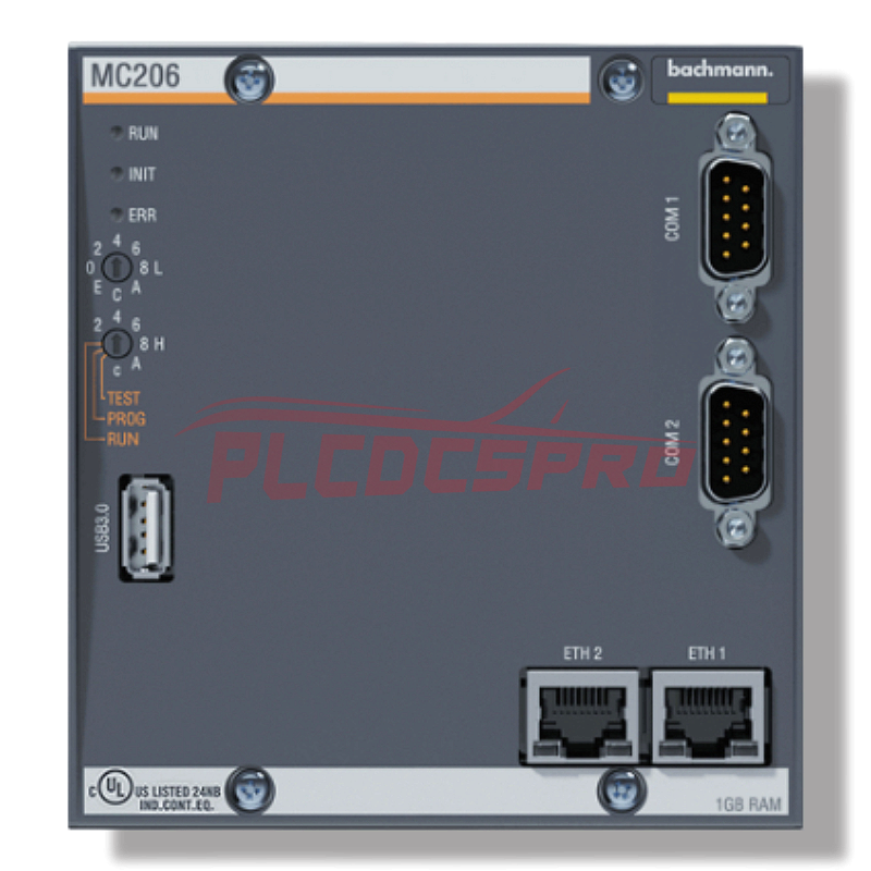 MC206 | Bachmann | Mô-đun Bộ xử lý Bộ điều khiển
