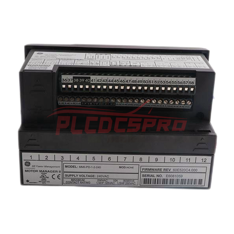 GE Multilin Управител на мотор II MMII-PD-1-2-120 Интелигентен MCC контролер