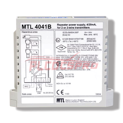 MTL4041B | Mô-đun Nguồn Cung Cấp Cho Bộ Lặp MTL Instruments