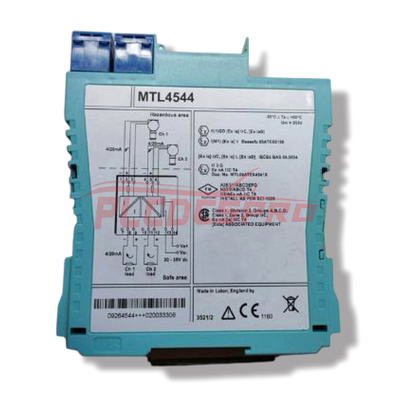 MTL4544 | Mô-đun nguồn cấp điện lặp lại MTL 4/20mA