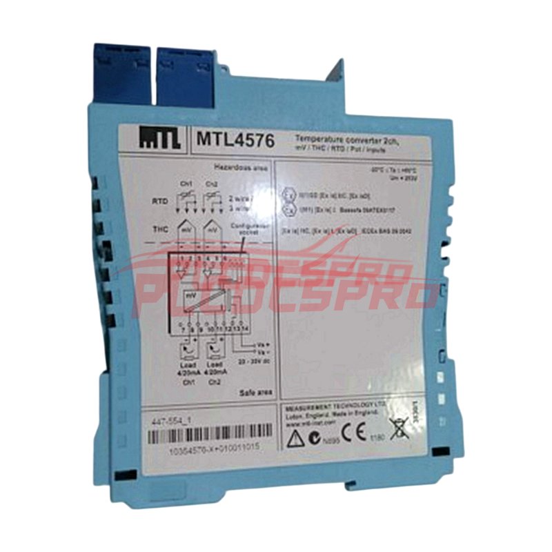 MTL4576 | Bộ chuyển đổi nhiệt độ đầu vào RTD/biến trở MTL