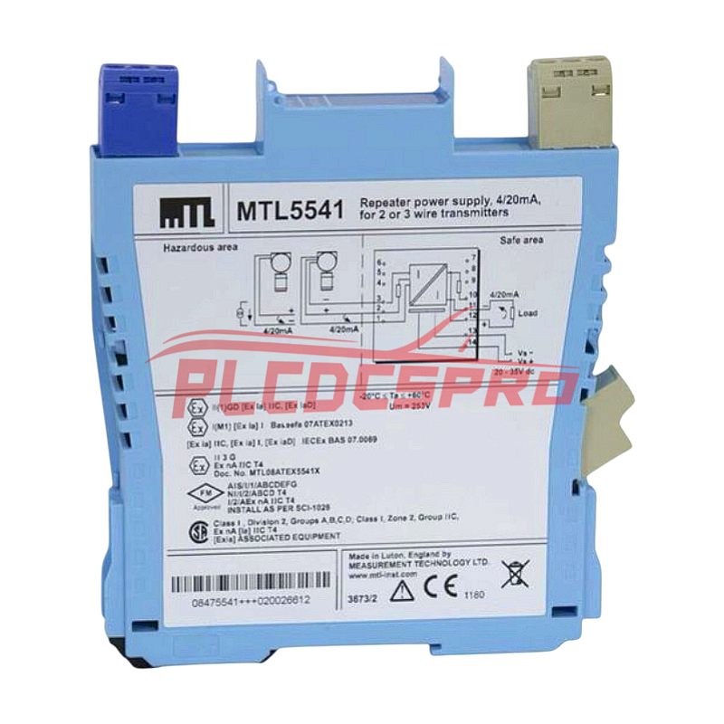 MTL MTL5541 Mô-đun Nguồn Cung Cấp Bộ Khuếch Đại Kênh Đơn