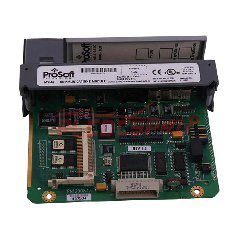 Rockwell ProSoft MVI46-MCM Moduł interfejsu sieciowego Modbus Master/Slave