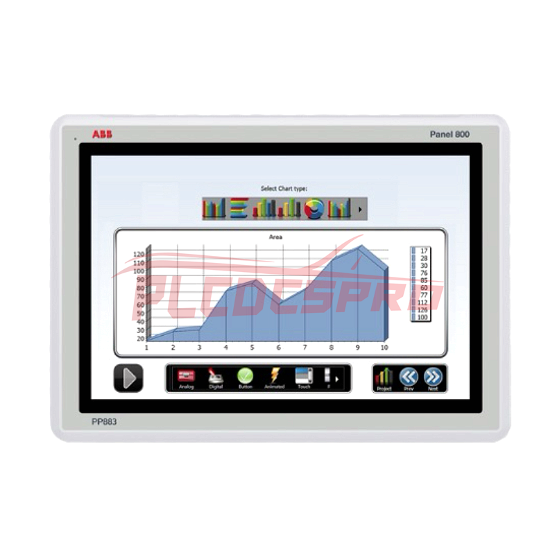 PP883 3BSE092979R1 Standart Panel 12" | ABB Proses Avtomatlaşdırması