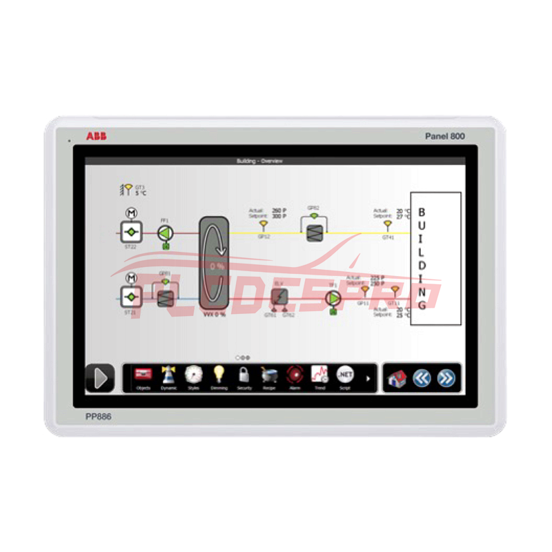 PP886R 3BSE092985R1 | Pannello ABB 800 Pannello Touch HMI