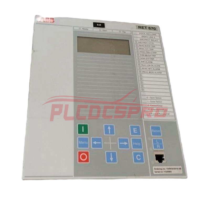 RET670 1MRK002816-AB | ABB Trafo Koruma LED 90-250 VDC 50/60Hz