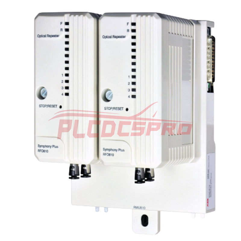 ABB RMU811 Mounting Base for a Redundant Pair of RFO810