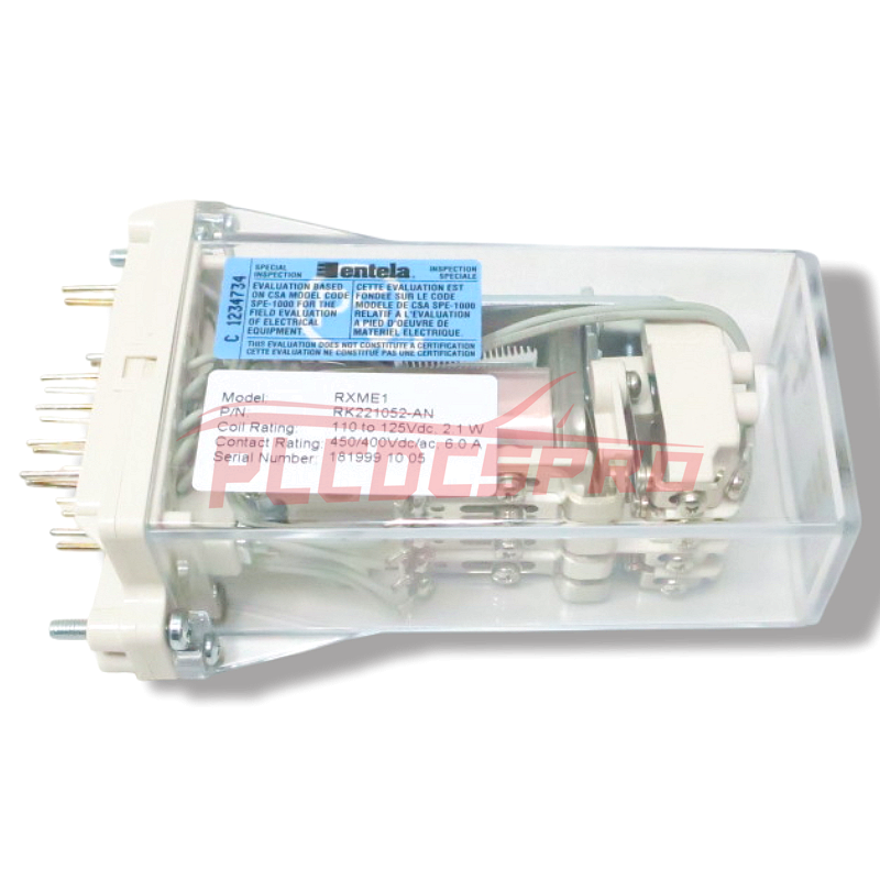 ABB RXME1 segédrelé RK221052-AH 48-55 Volt 1130 ohm
