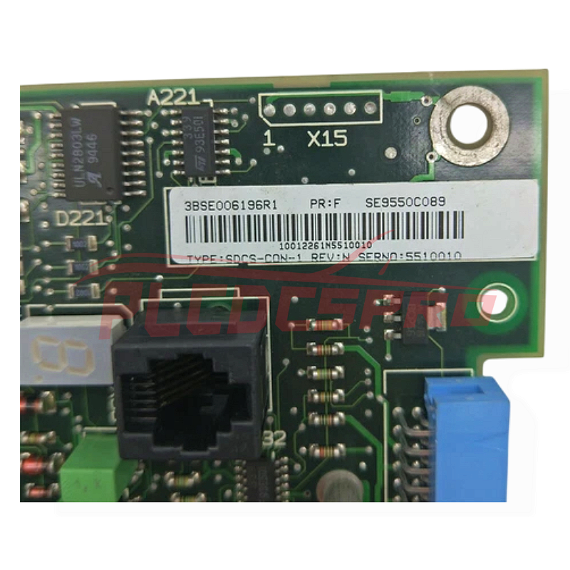 3BSE006196R1 | Bảng điều khiển ABB SDCS-CON-1