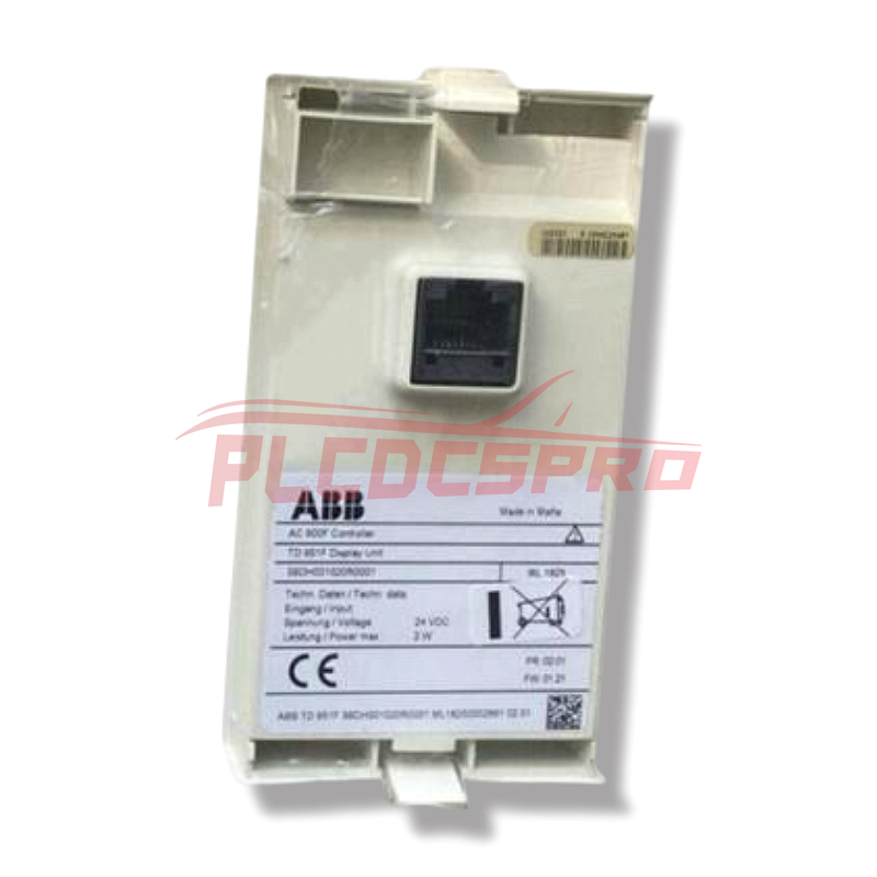 3BDH001020R0001 | ABB TD 951F Display Unit for AC 900F Controllers