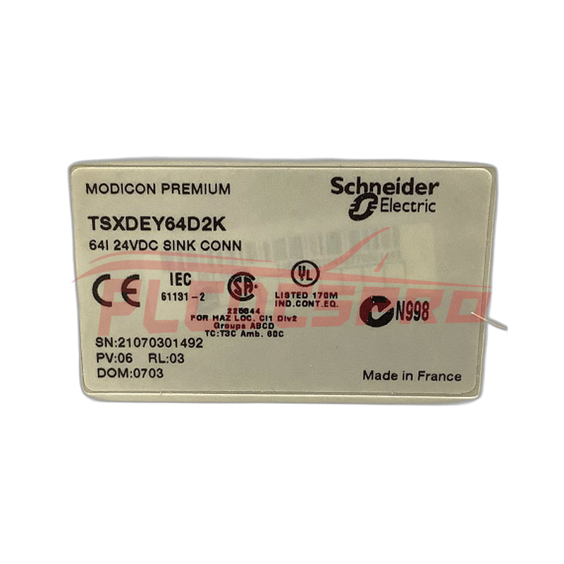 TSXDEY64D2K Schneider 64-Channel 24VDC Discrete Input